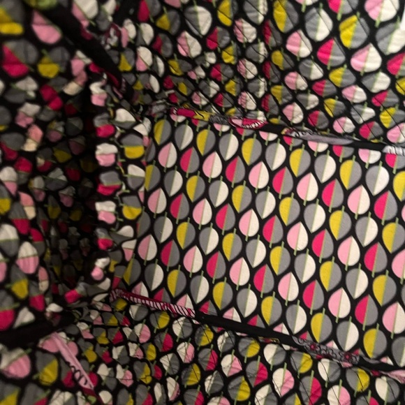 Vera Bradley Moon Blooms Large tote bag with zipper - Picture 2 of 3